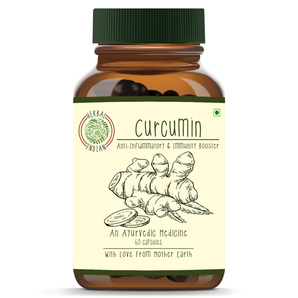 Curcumin Capsules - Front
