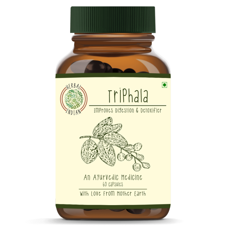 Triphala Capsule Organic Herbal Health Supplements USA